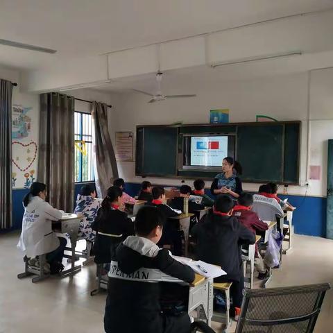大溪邹坊小学教研活动