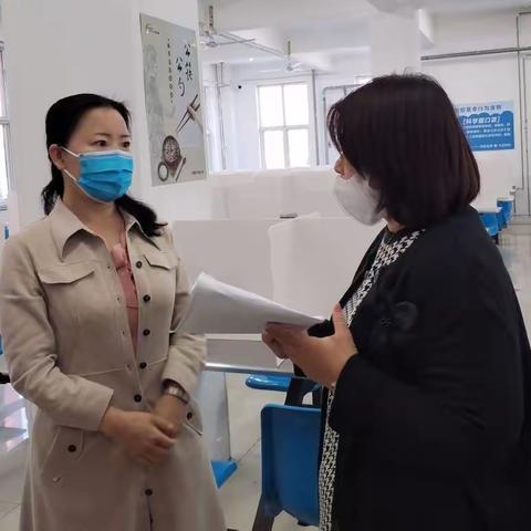 路南区教育局团委书记谭丽娜到校督导检查