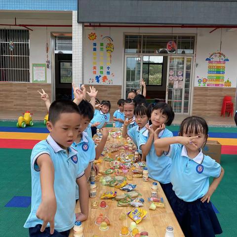 九村福娃幼儿园美食分享会