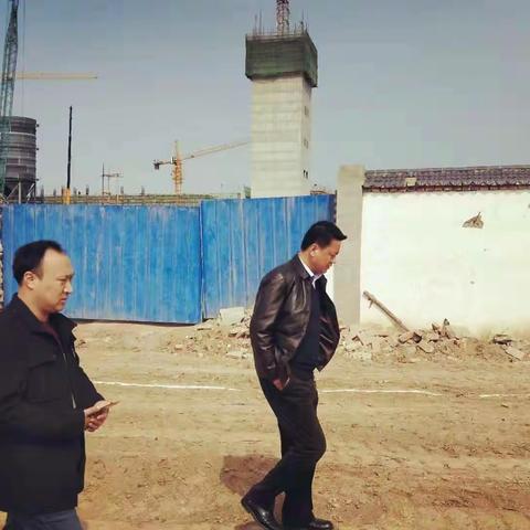 副局长来军督导检查生活垃圾无害化处理项目基础配套工程进展情况