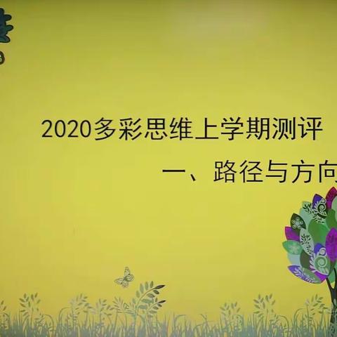 贝德堡国际幼儿园牛顿班2020年—2021年多彩思维数学测评