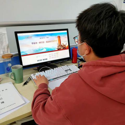 陕州区信访局开展我们的节日—清明节“网上祭英烈活动”主题活动
