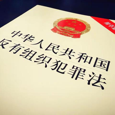 我中心组织集中学习《中华人民共和国反有组织犯罪法》