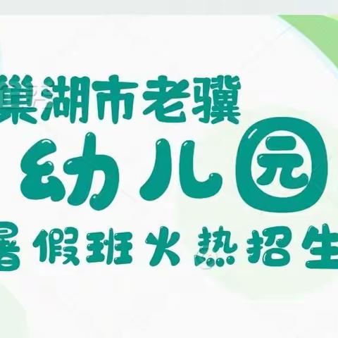 巢湖老骥幼儿园暑假幼小衔接班开班报名啦！