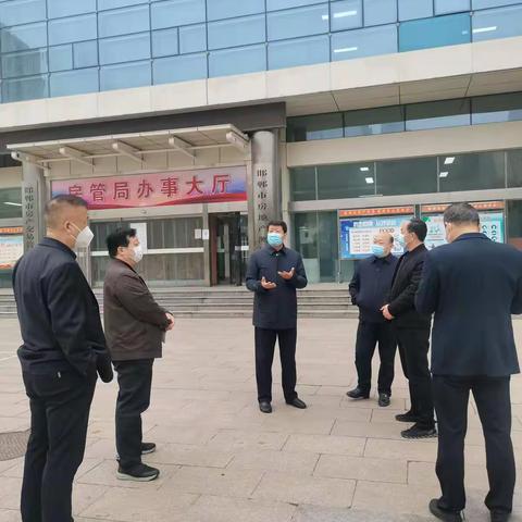 局领导程红军督导检查疫情防控工作