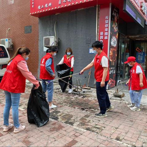 “抗击疫情 清洁沈阳盛京使者在行动”，——天河社区开展背街小巷专项清理活动