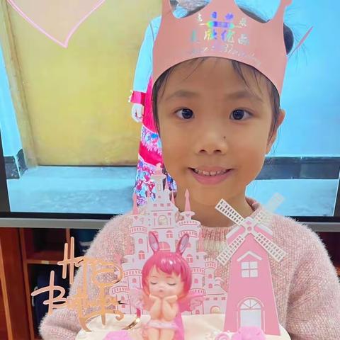 童蒙生态幼儿园杨芯颖小朋友蒙氏生日会