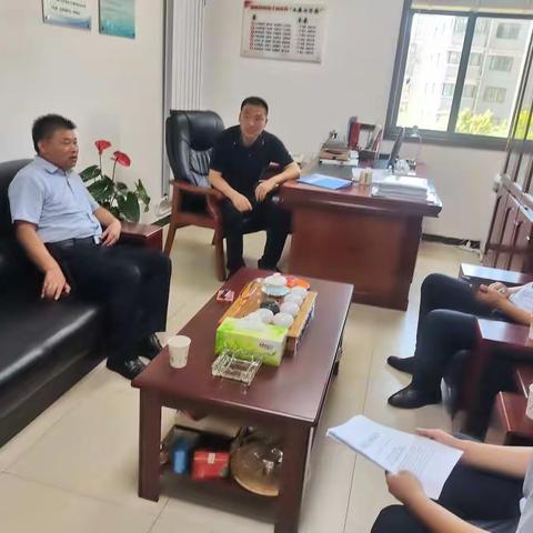 安小正同志前往县工业园区对接联系退役军人就业创业工作