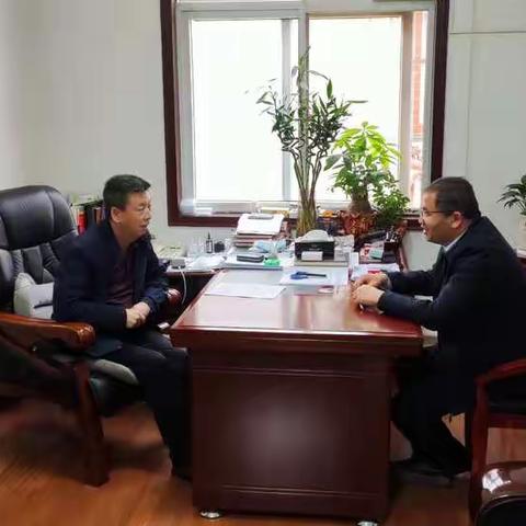 安小正同志前往县人社局对接退役军人就业创业工作