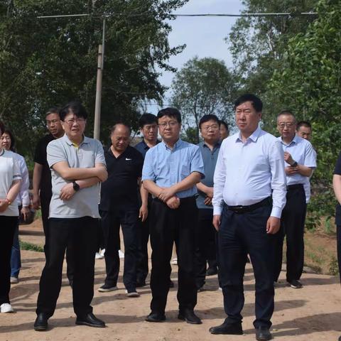 长治市人大深入我区视察高标准农田建设项目