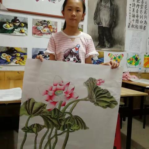 梦蝶画苑暑期国画班精彩汇报