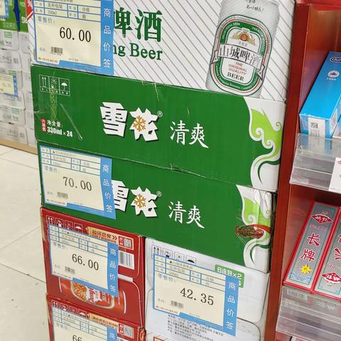 聚星宏苑店季节性商品陈列已到位