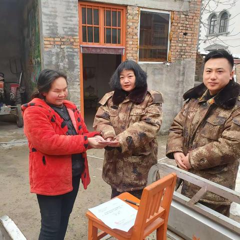 春节至   爱心到，长垣市人防办开展残疾人帮扶活动