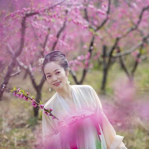 阳春三月暖  又见桃花红