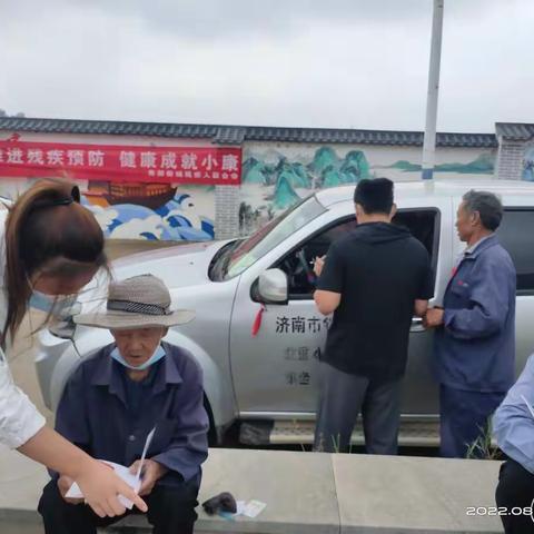 南部新城开展残疾预防日活动