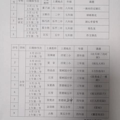 市教研所义教语文课堂开放月——寻道语文教学研讨篇之四《湖心亭看雪》