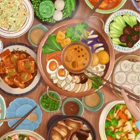 宁远县直属机关幼儿园月亮二班生活活动“冬日火锅宴”