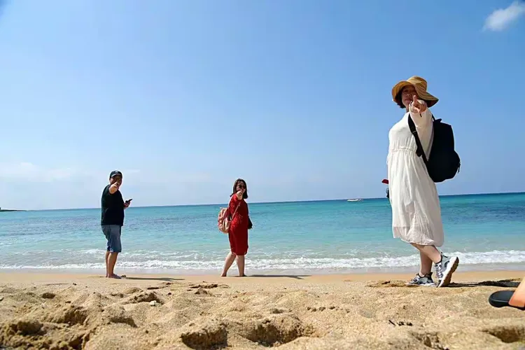 我在垦丁天气晴~