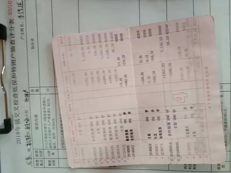 龙泉镇新联村委会农村低保特困户核查