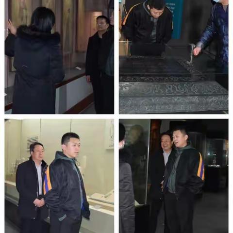 著名演员张竞达参观昭陵博物馆