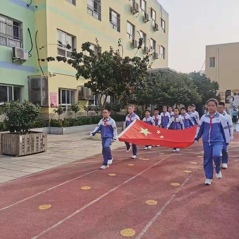 【丛台区赵都小学】喜迎国庆—赵都小学升旗仪式