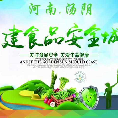 【宜沟镇】大力宣传汤阴县创建国家食品安全示范城市