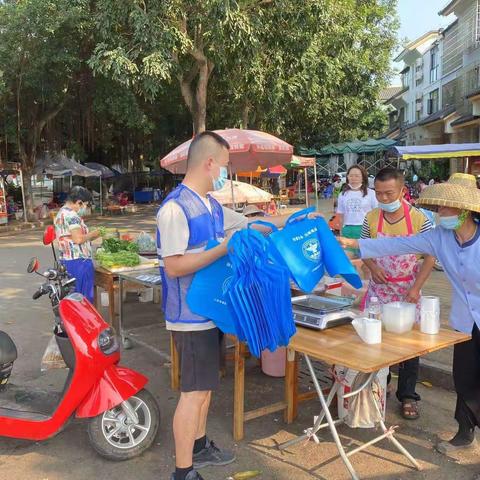 龙海村委会联合海棠社工开展春季禁毒宣传流动课堂宣传活动