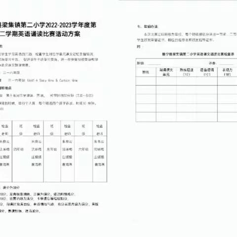 Love read and recite English我校举行英语课文诵读比赛