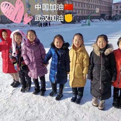 地直街小学一年八班防控宣传员