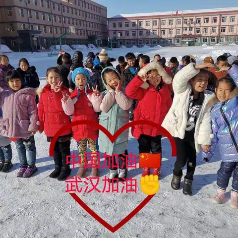 地直街小学一年八班防控宣传员