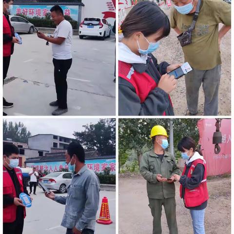群防群控 战胜疫情——水稻乡网格员协助社区核酸检测