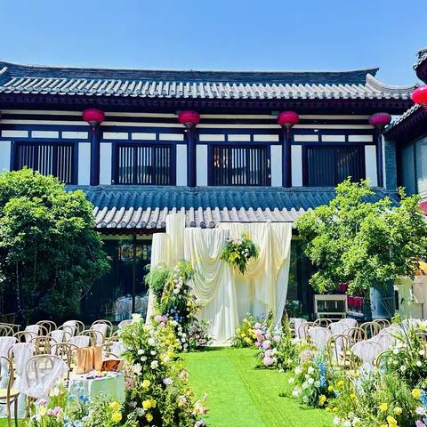 上阳宫草坪婚礼