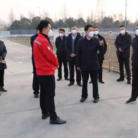 市政协副主席、定陶区委书记朱中华督导调研安全生产工作