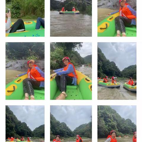 激情活力的哈溪漂流