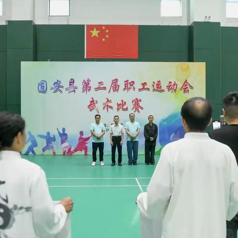 方城武术研究会参加固安第二届职工运动会武术比赛