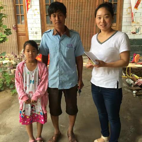 上乐村镇家访活动系列之——64琉璃堂学校二二班