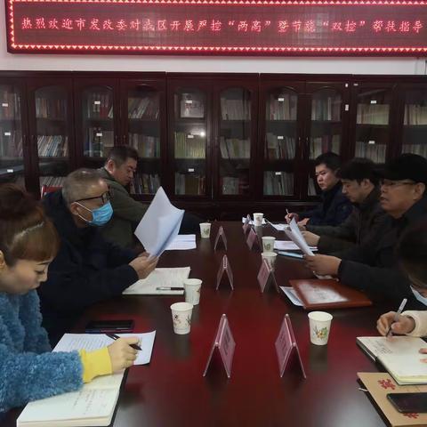 市发改委对新城区严控“两高”暨节能“双控”工作进行帮扶指导