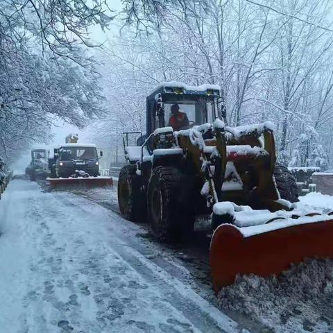 阳城公路管理段以雪为令  公路人履职尽责在行动