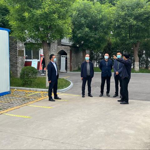 市文化和旅游局资源处前来西北民大旧址博物馆对建设游客接待中心前期工作进行实地调研