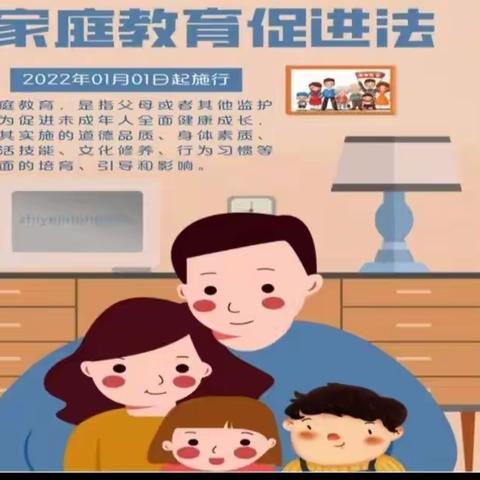 交通小学六年级四班家长共同学习_“家庭教育促进法，开启依法带娃的时代”。