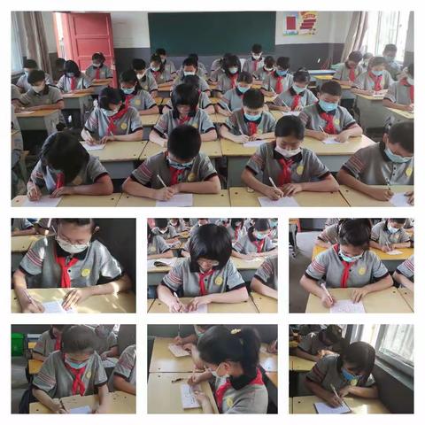 “双减”助成长，撇捺书华章。【魏庄街道大车东小学】