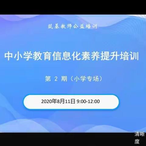 杨二庄小学教育信息化素养提升培训纪实