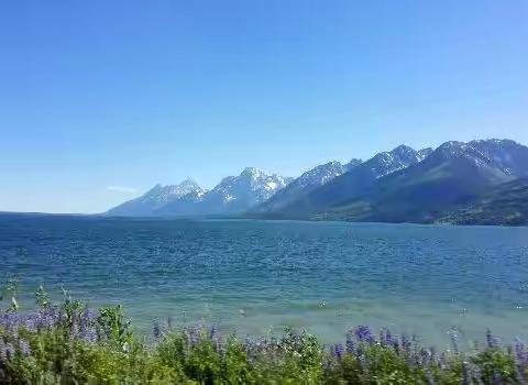 027大提顿国家公园的黄昏一瞥