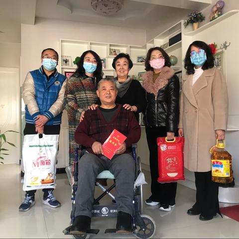 💗寒冬送温情，关爱暖心行——乡宁县新城区幼儿园走访慰问道德模范 王晔同志