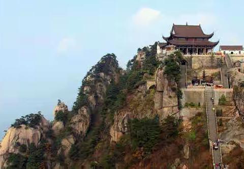 九华山记忆  丨国画/文/图