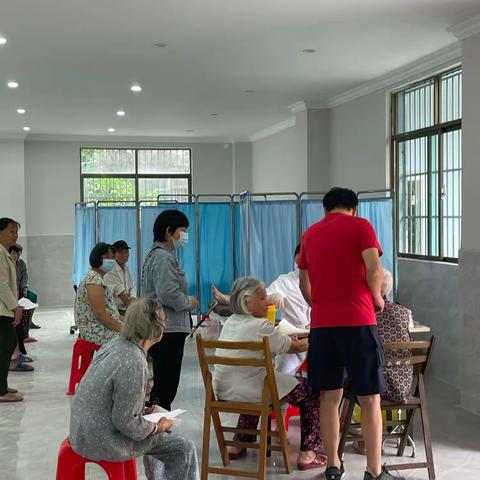 长流中心卫生院清廉医院建设-开展“为群众办实事，健康体检进乡村”活动