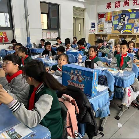 锦绣学校四年级2班鲨鱼课《浮沉的鱼》