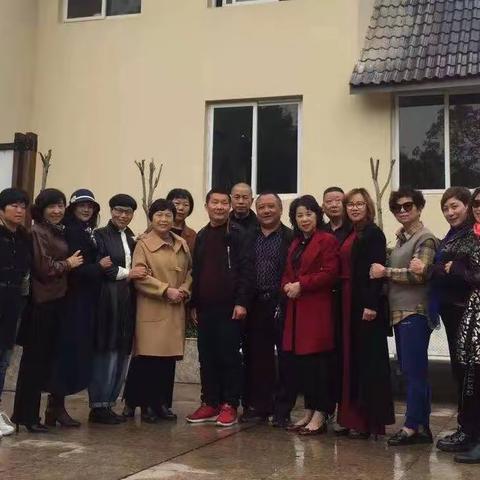 同学聚会在陈岙一2021年春