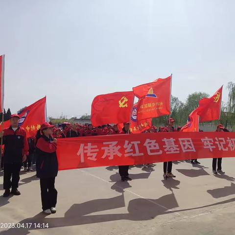 长治市屯留区路村中学举行“弘扬红色文化，传承红色基因”徒步研学活动