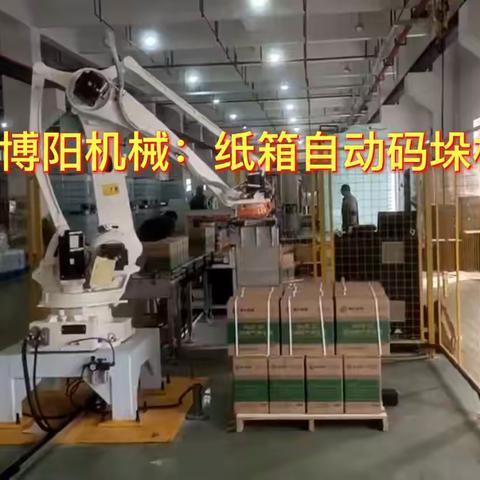 箱装电池全自动码垛机  纸箱码垛机抓手定制